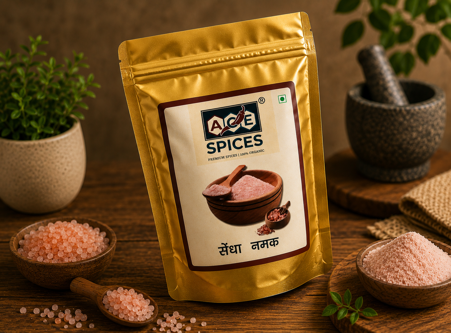ACE Spices Sendha Namak (Rock Salt) – Premium Himalayan Rock Salt | 100% Natural