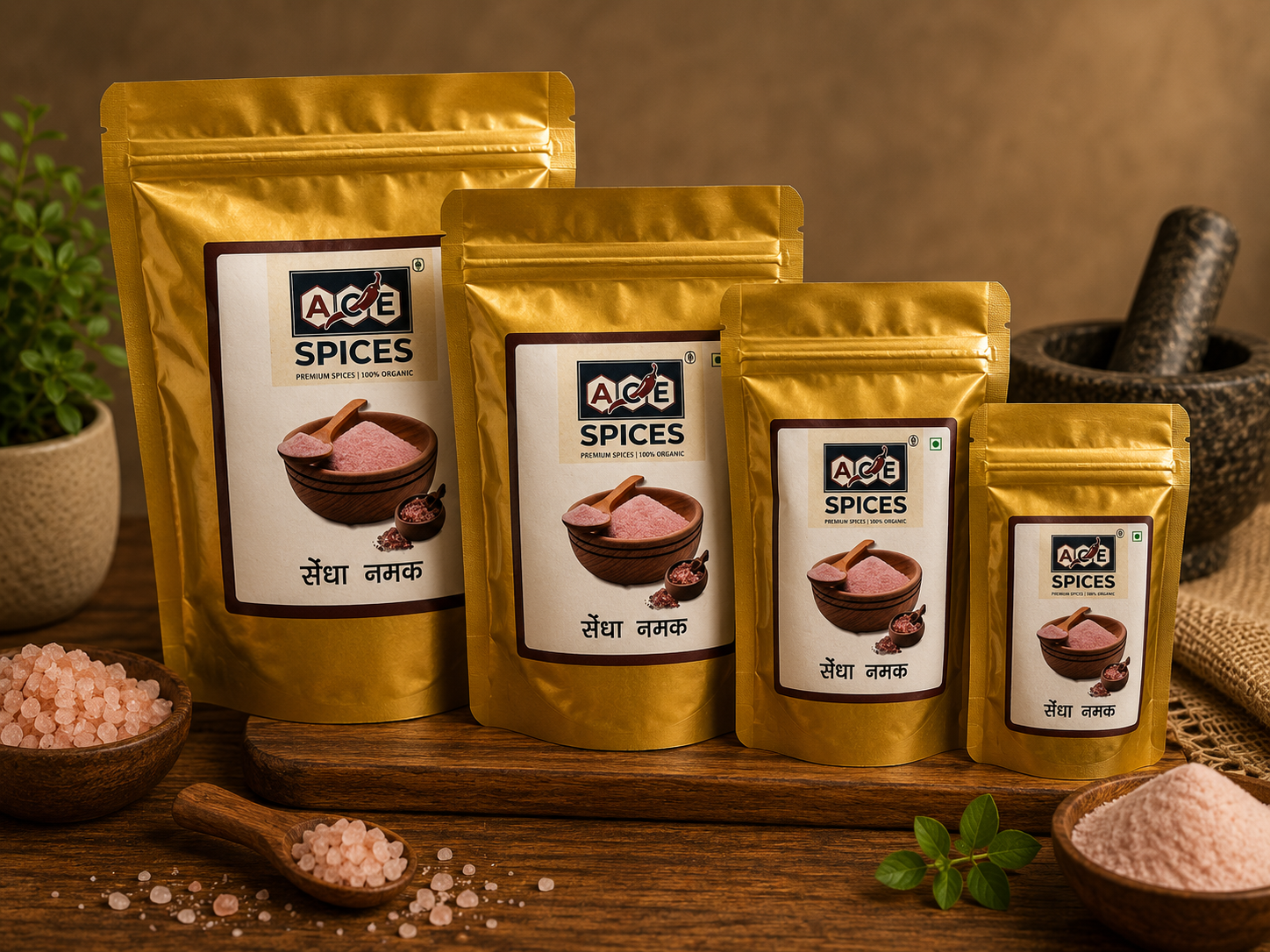 ACE Spices Sendha Namak (Rock Salt) – Premium Himalayan Rock Salt | 100% Natural