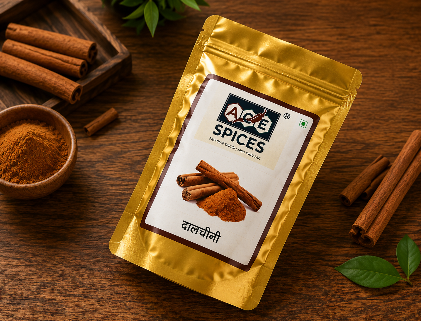 ACE Spices Dalchini (Cinnamon) – Premium Whole Cinnamon | Aromatic & Fresh | 100% Natural