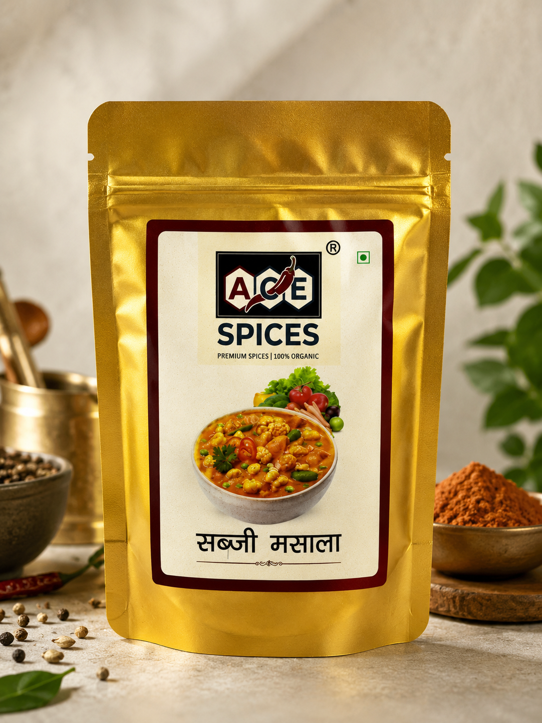 ACE Spices Sabji Masala | Premium Organic Spice Blend