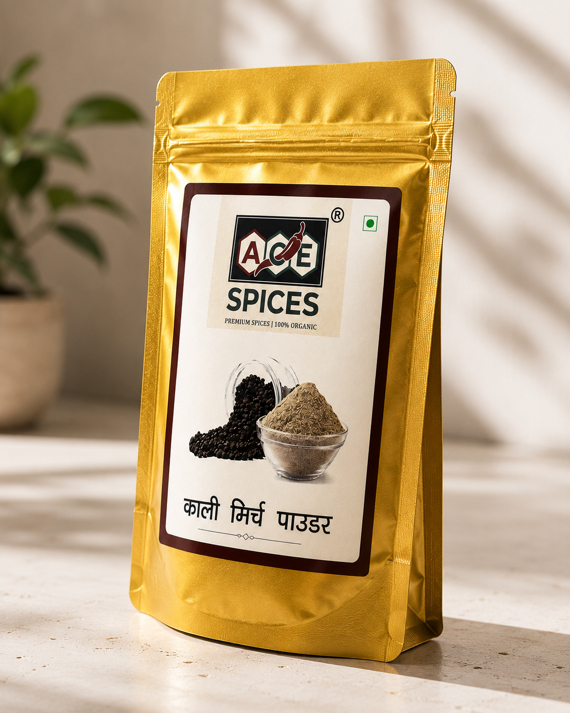 ACE Spices Kali Mirch Powder (Black Pepper Powder) – Premium Ground Black Pepper | 100% Natural